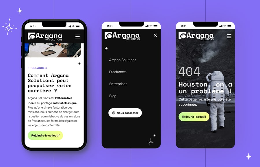Site web Argana Solutions